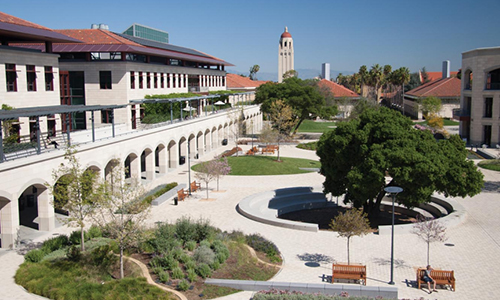 斯坦福大学科学和工程四方院园视界